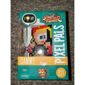 PDP Pixel Pals Street Fighter Cammy 021 Light Up Figure 30th Anniversary New
